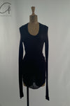 Marc Le Bihan Center Seam T-Shirt 2869 Series MLB-2869-H23-24-BLACK